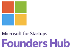 Logo Microsoft For Startups Founders Hub