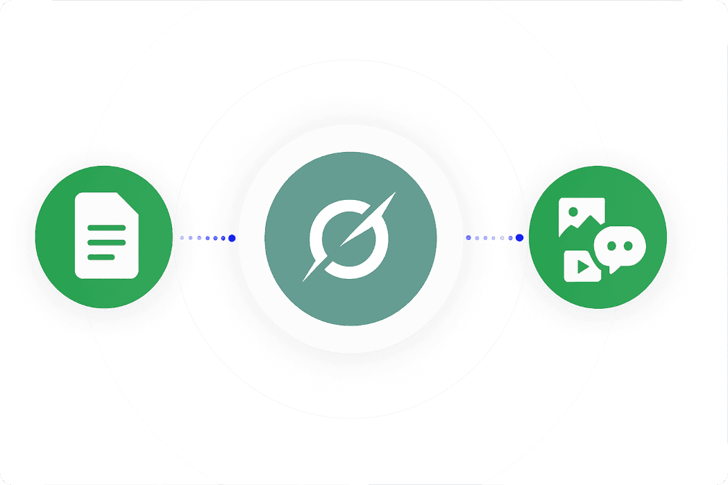 Content repurposer automation illustration