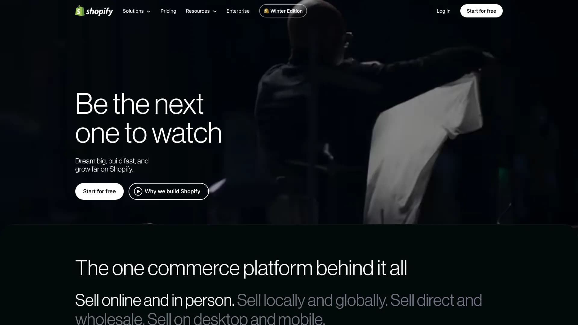 Shopify Website Builder — Your vision, our canvas