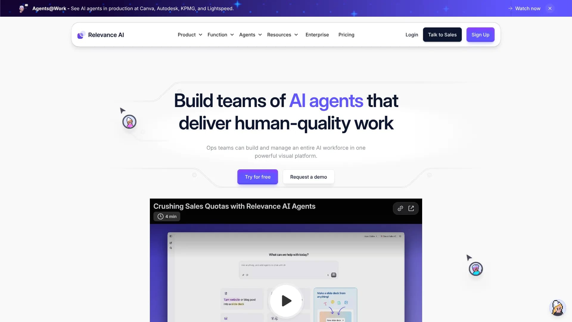 Relevance AI BOSH Sales Agent