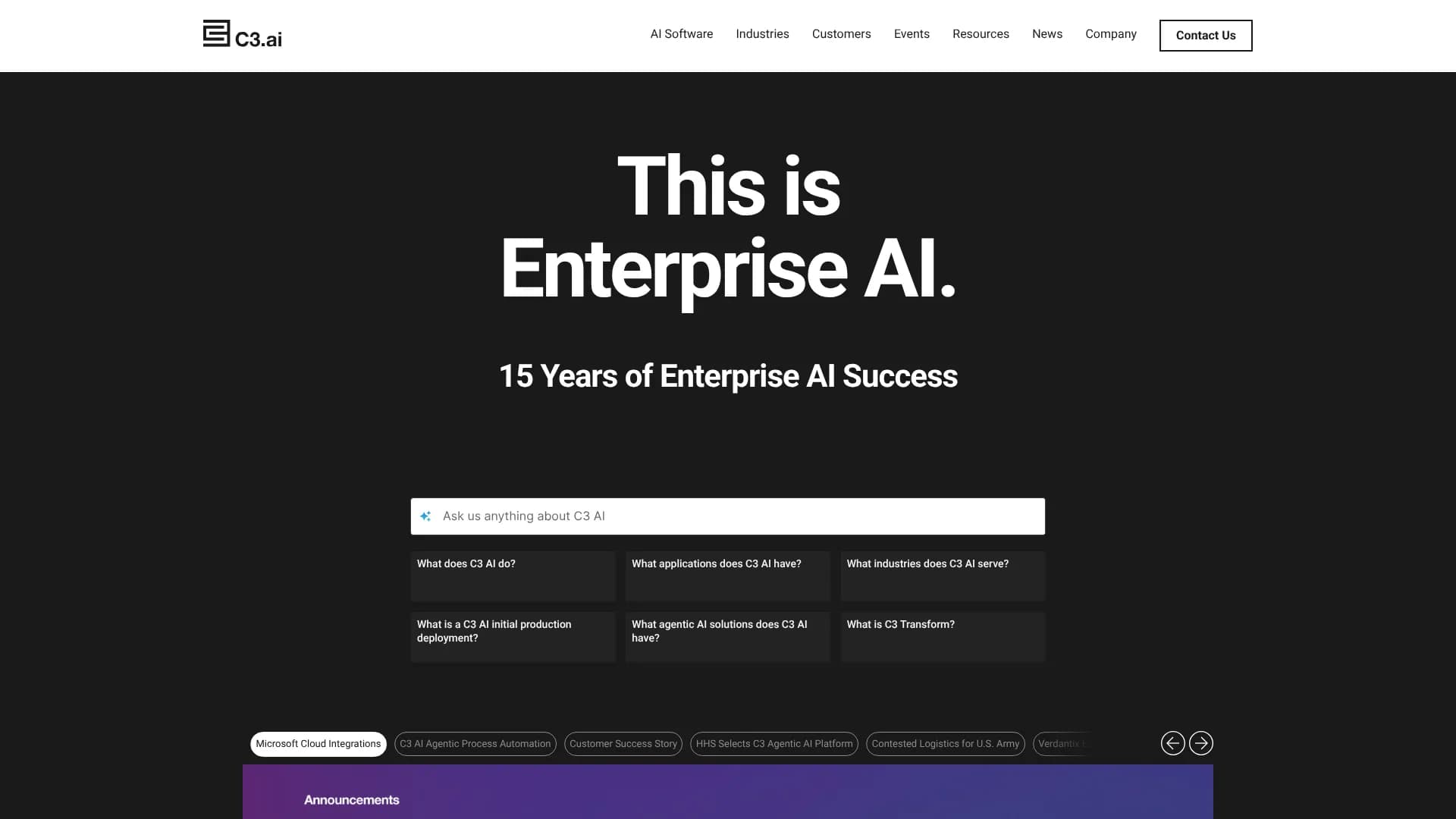 C3 AI CRM