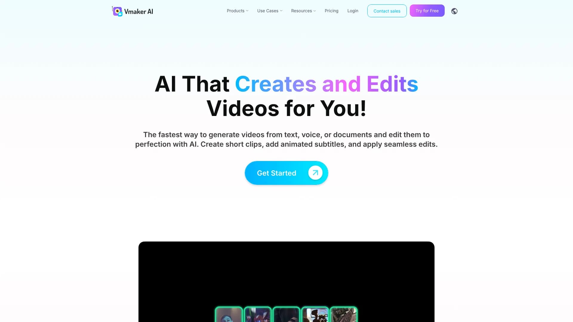 Vmaker AI Subtitle Generator
