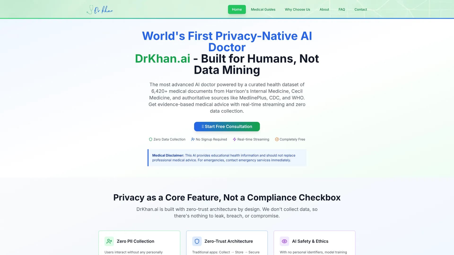 Dr.Khan AI Symptom Checker