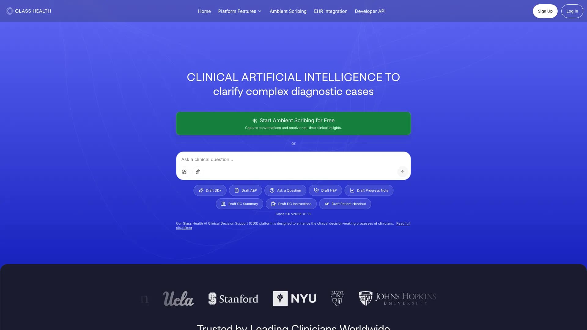 Glass Health — Clinical AI