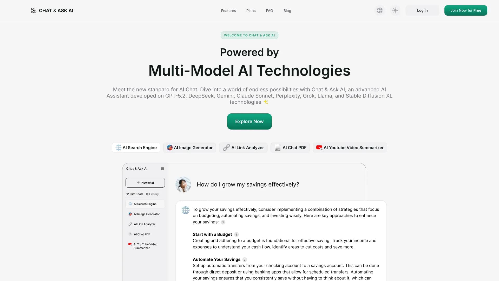 Chat & Ask AI
