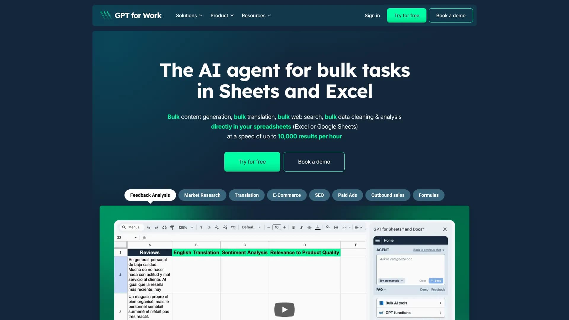 Free AI Excel Formula Generator