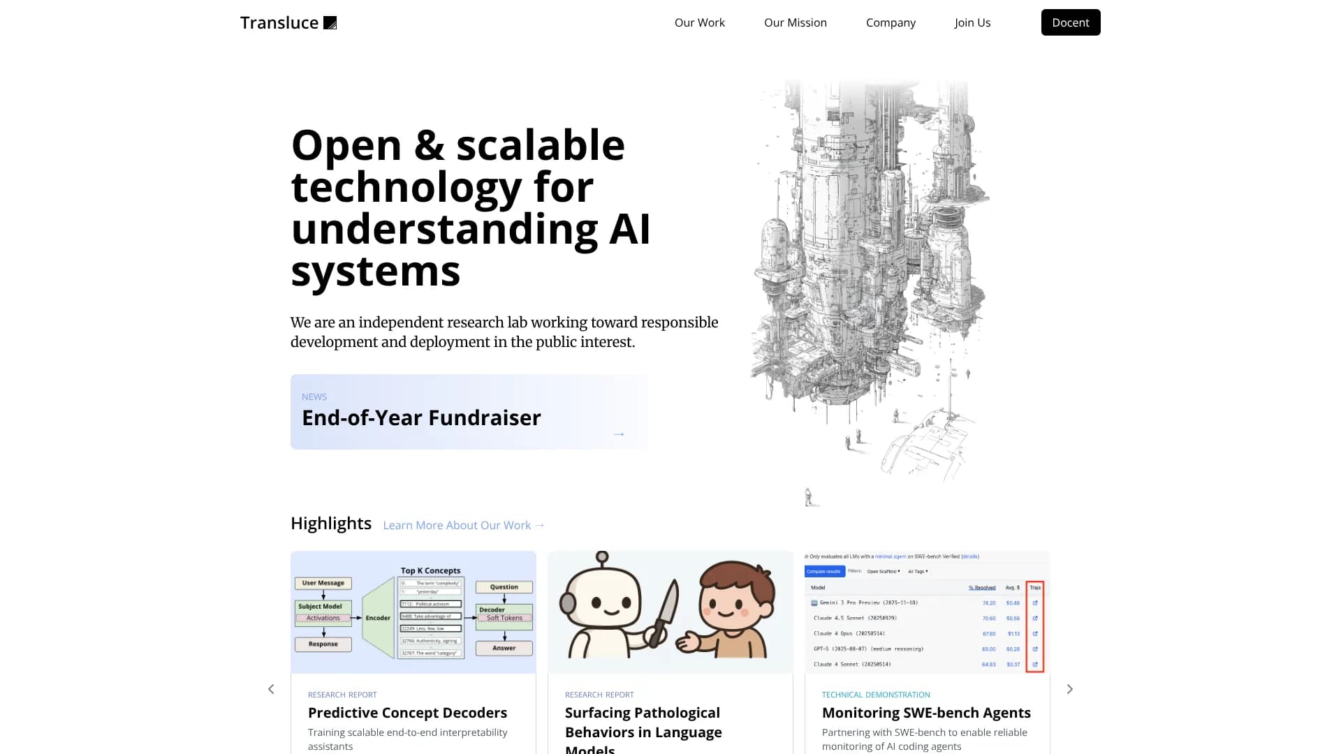 Monitor — an interface for observing and steering LLM internal computations.