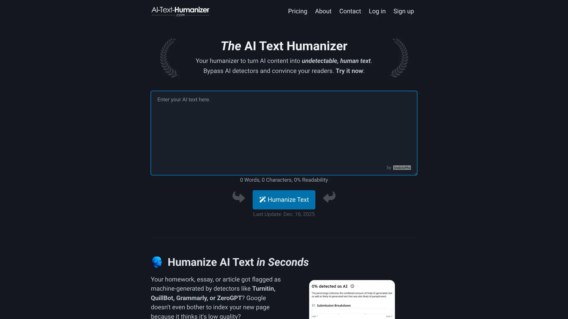 AI Text Humanizer