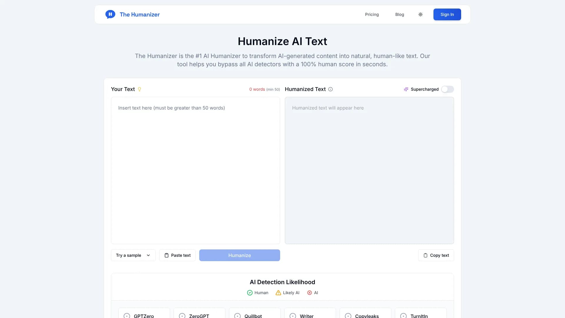 The Humanizer
