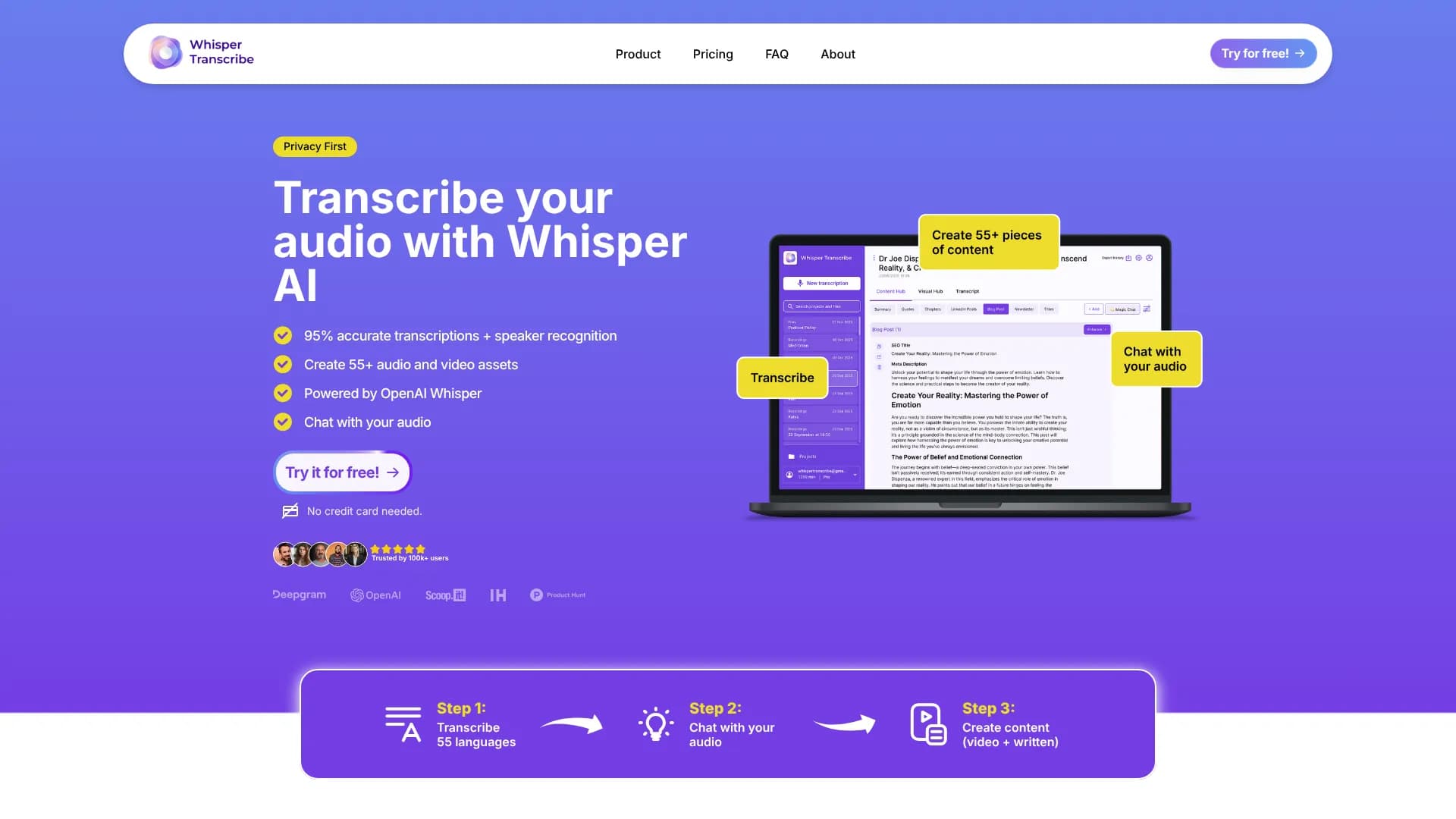 WhisperTranscribe