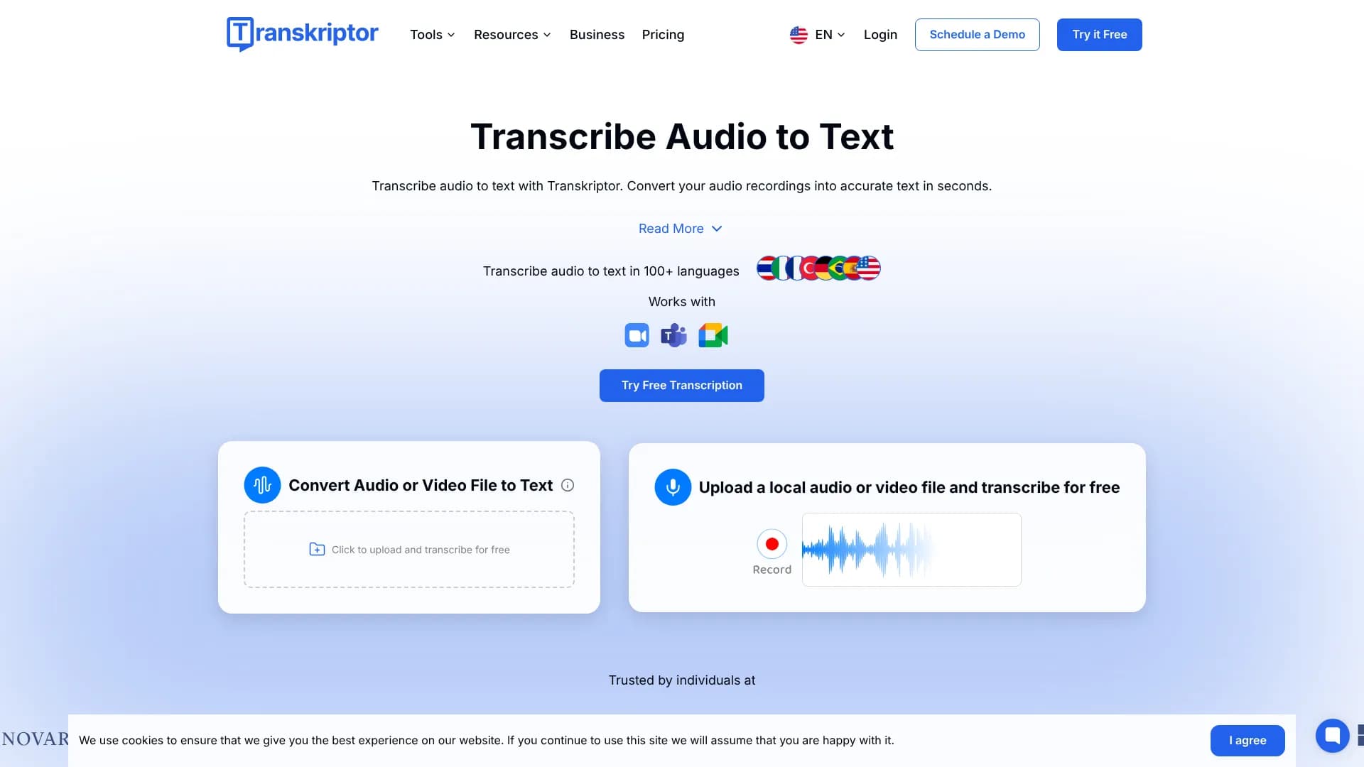 AI Transcription & Summarization Tool
