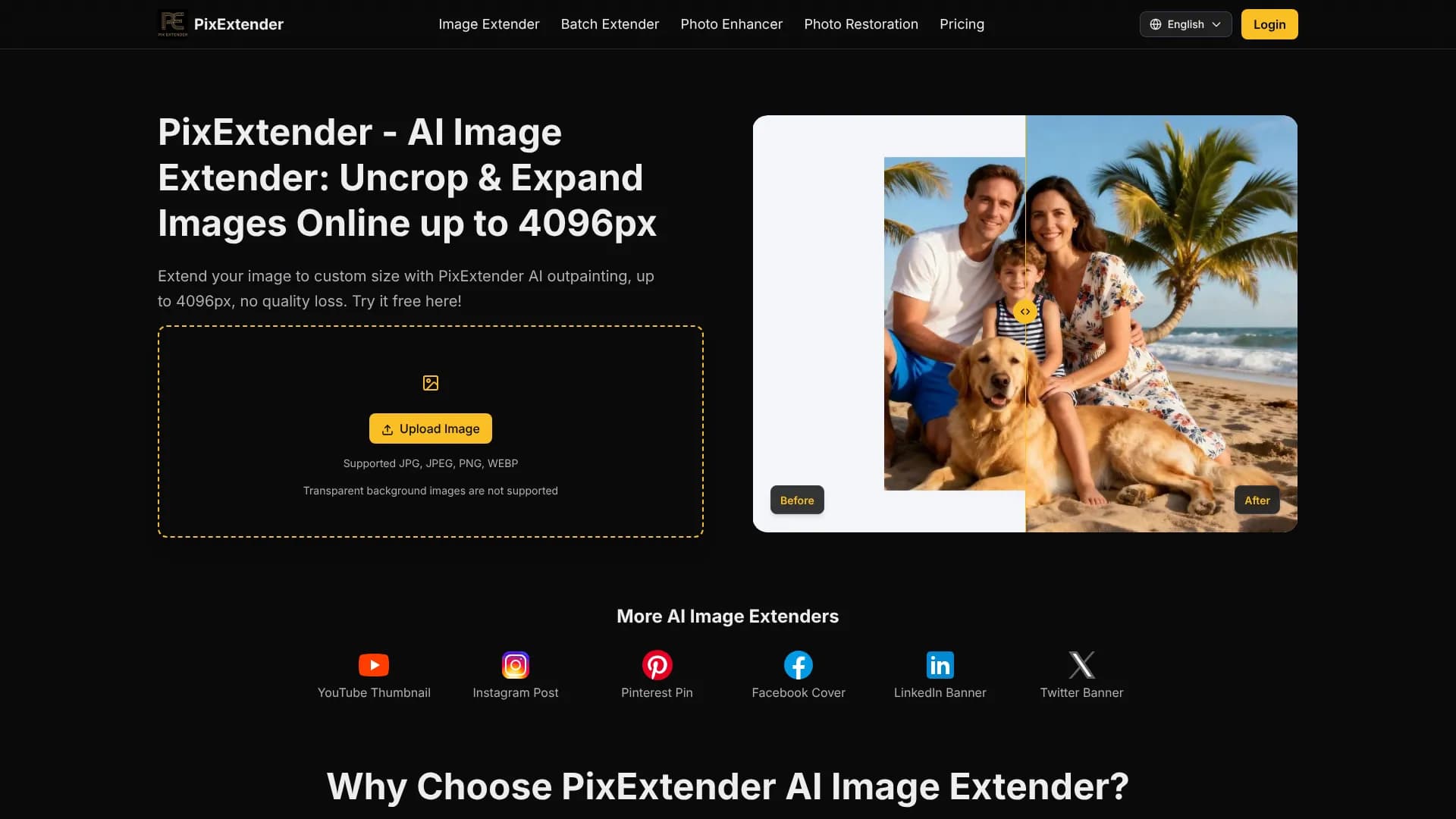 PixExtender — AI Image Extender