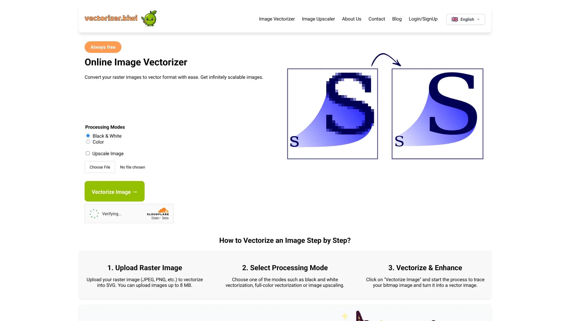 Vectorizer.kiwi