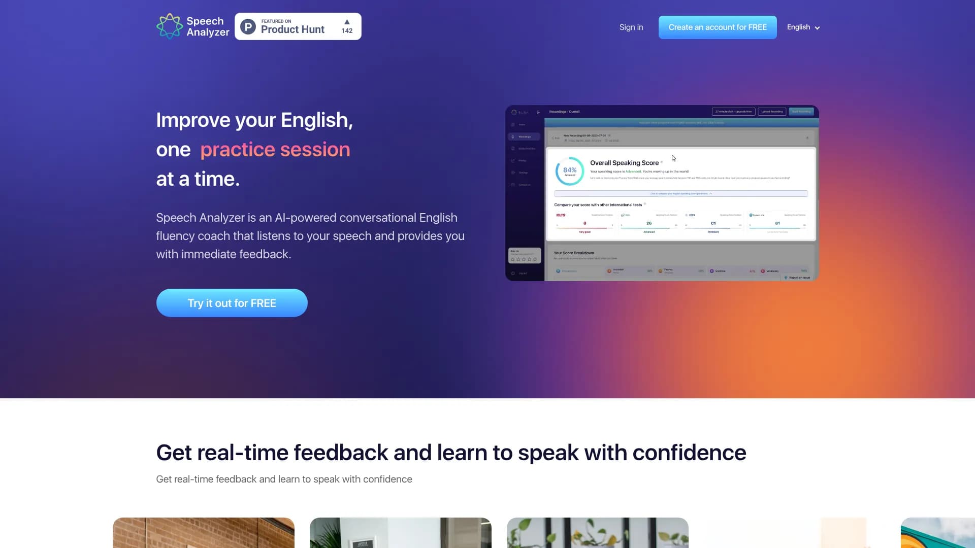 ELSA Speech Analyzer