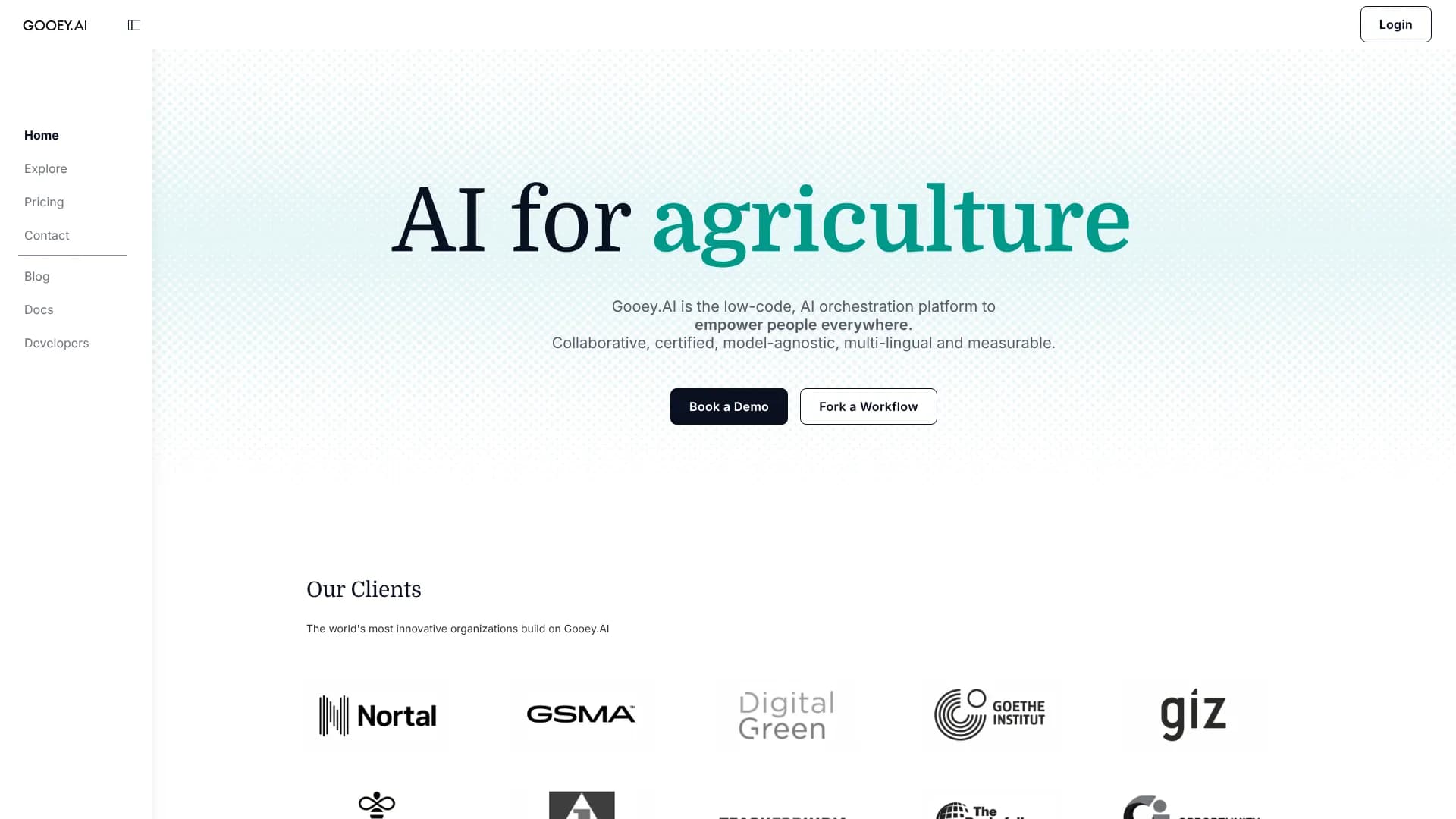 Gooey.AI Speech Recognition and Translation