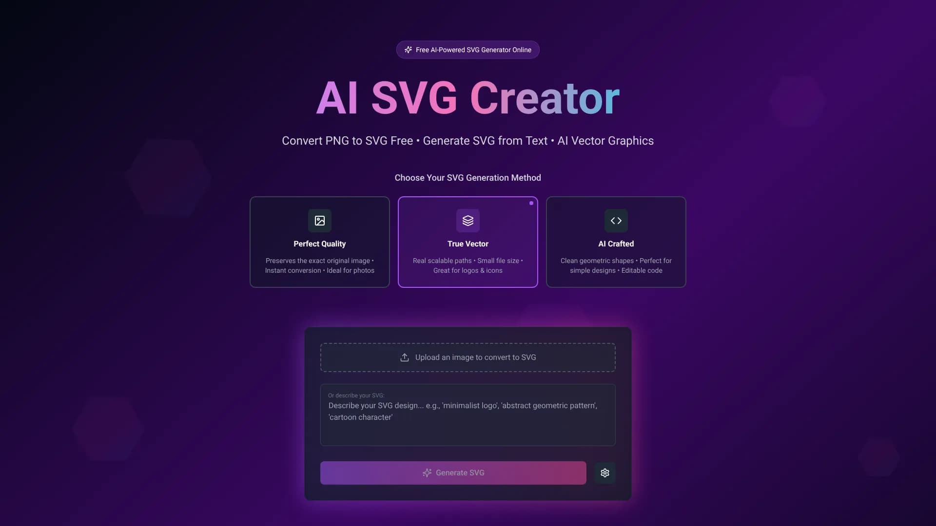 Free AI SVG Generator