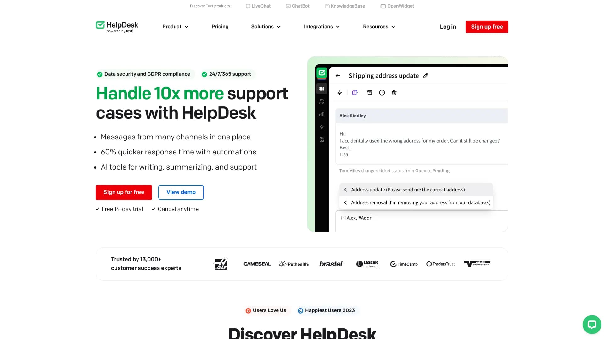HelpDesk AI Email Generator