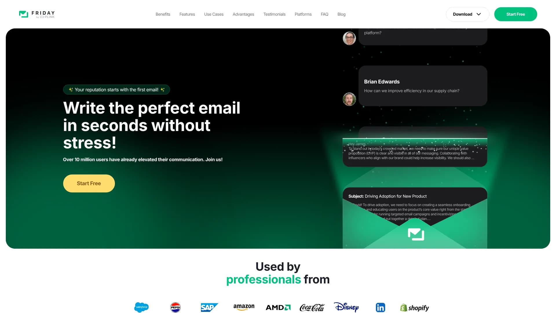 Friday — AI email assistant