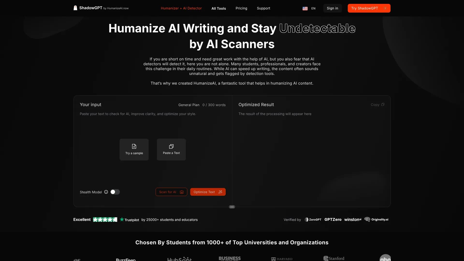 HumanizeAI (ShadowGPT)