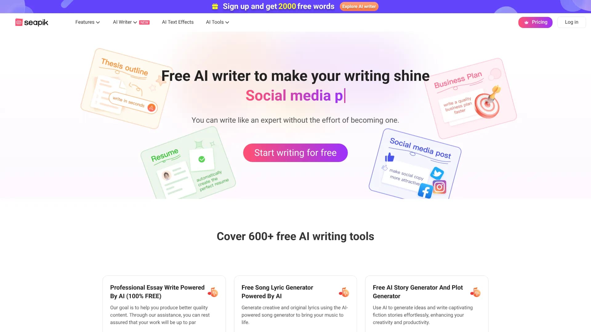 Seapik Free AI Banner Maker