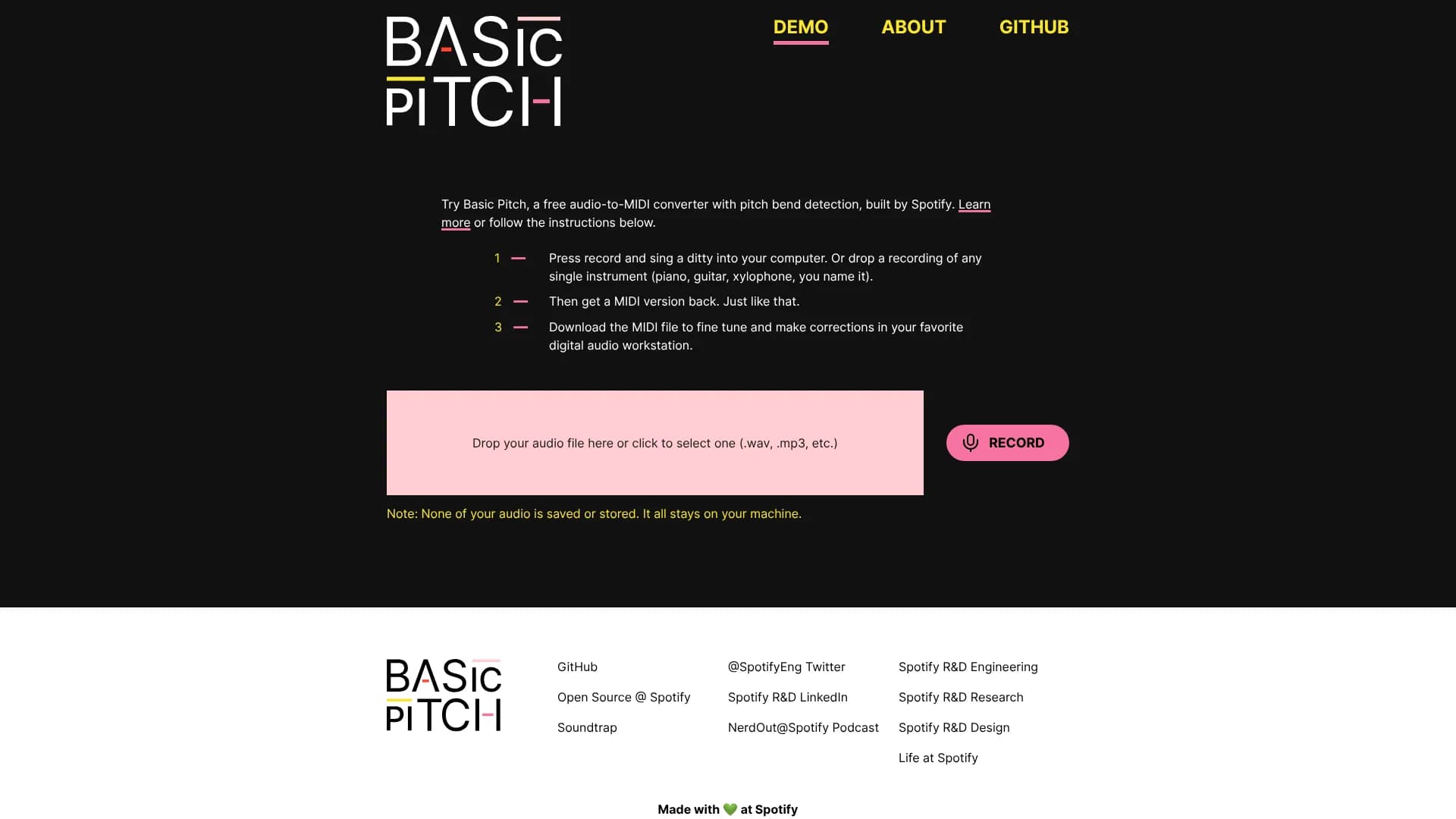 Basic Pitch