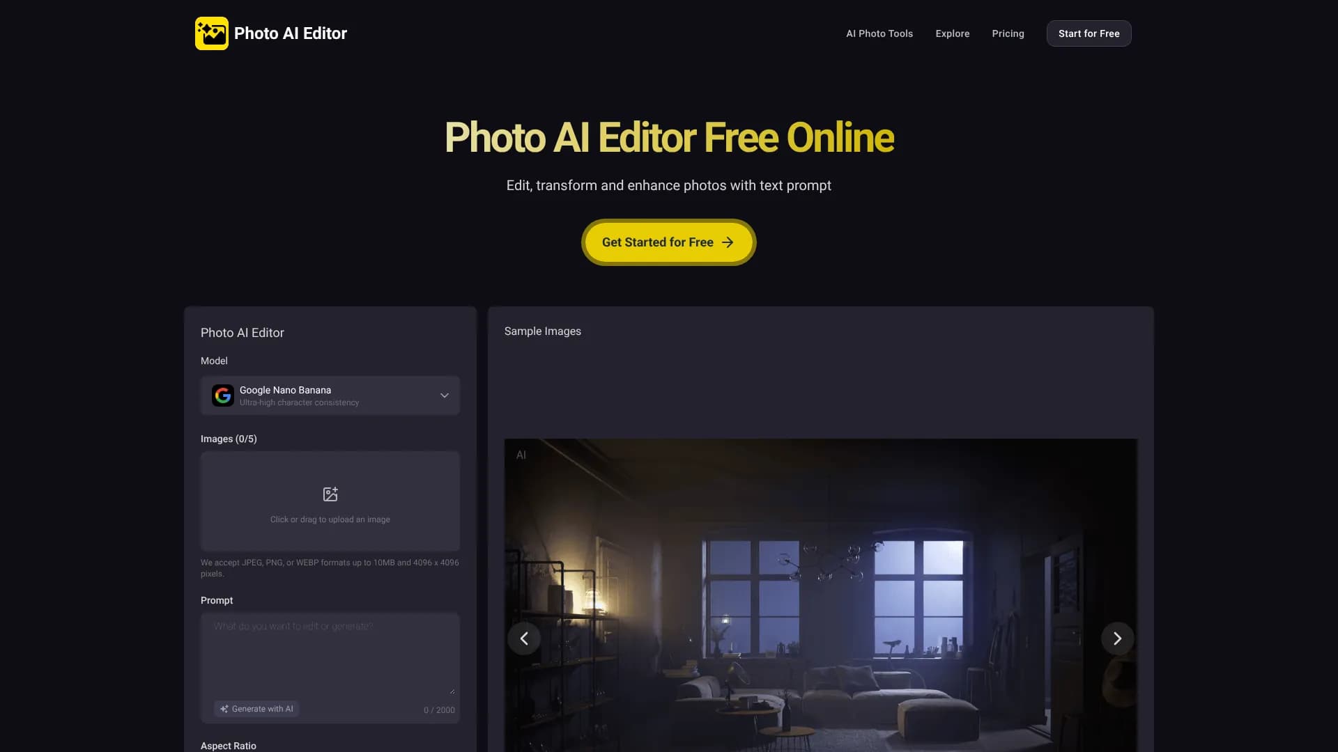 Photo AI Editor - AI Outpainting