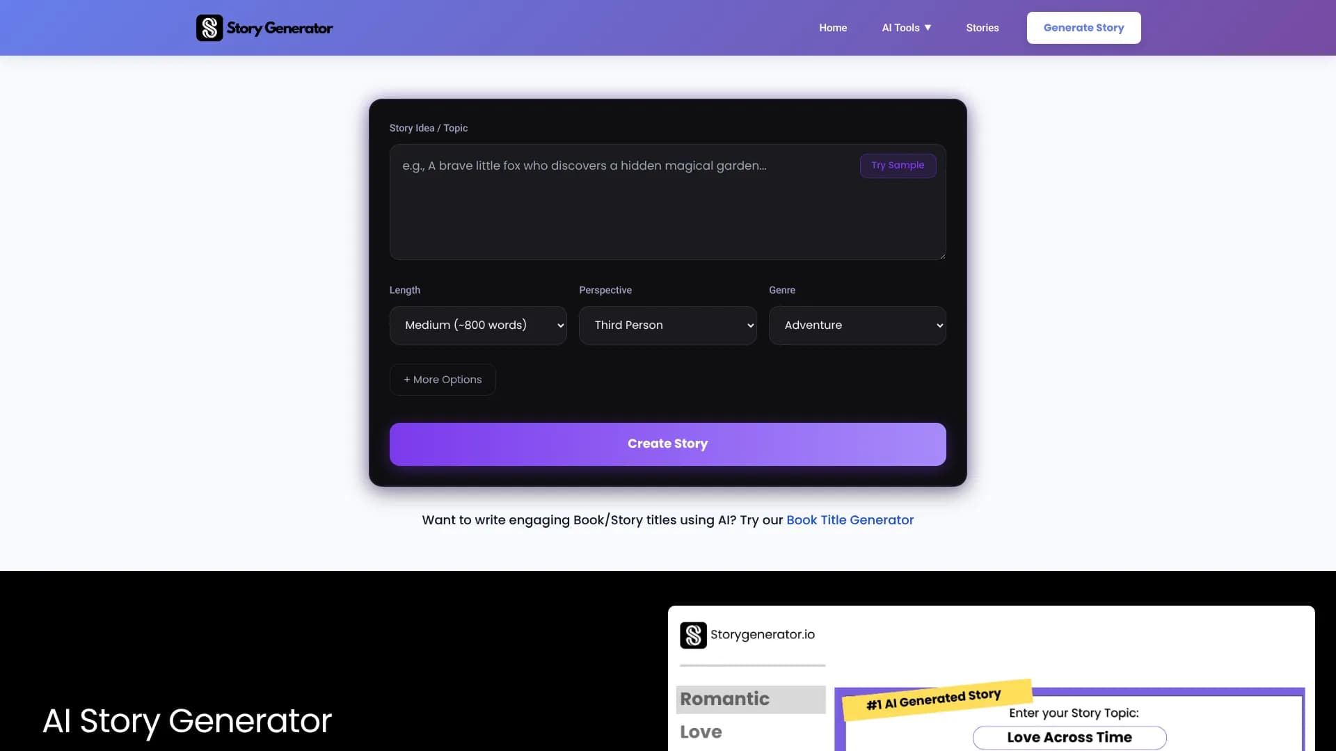 Storygenerator.io