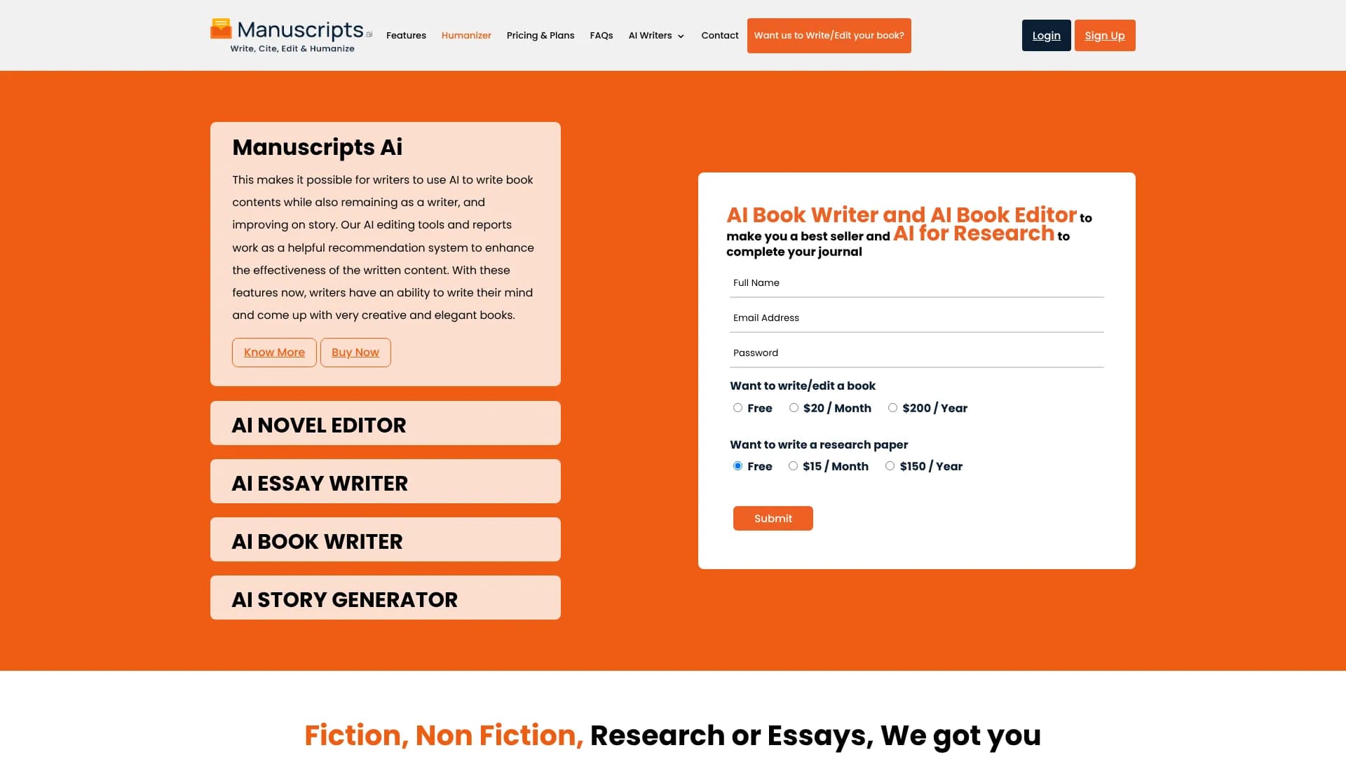Manuscripts.ai