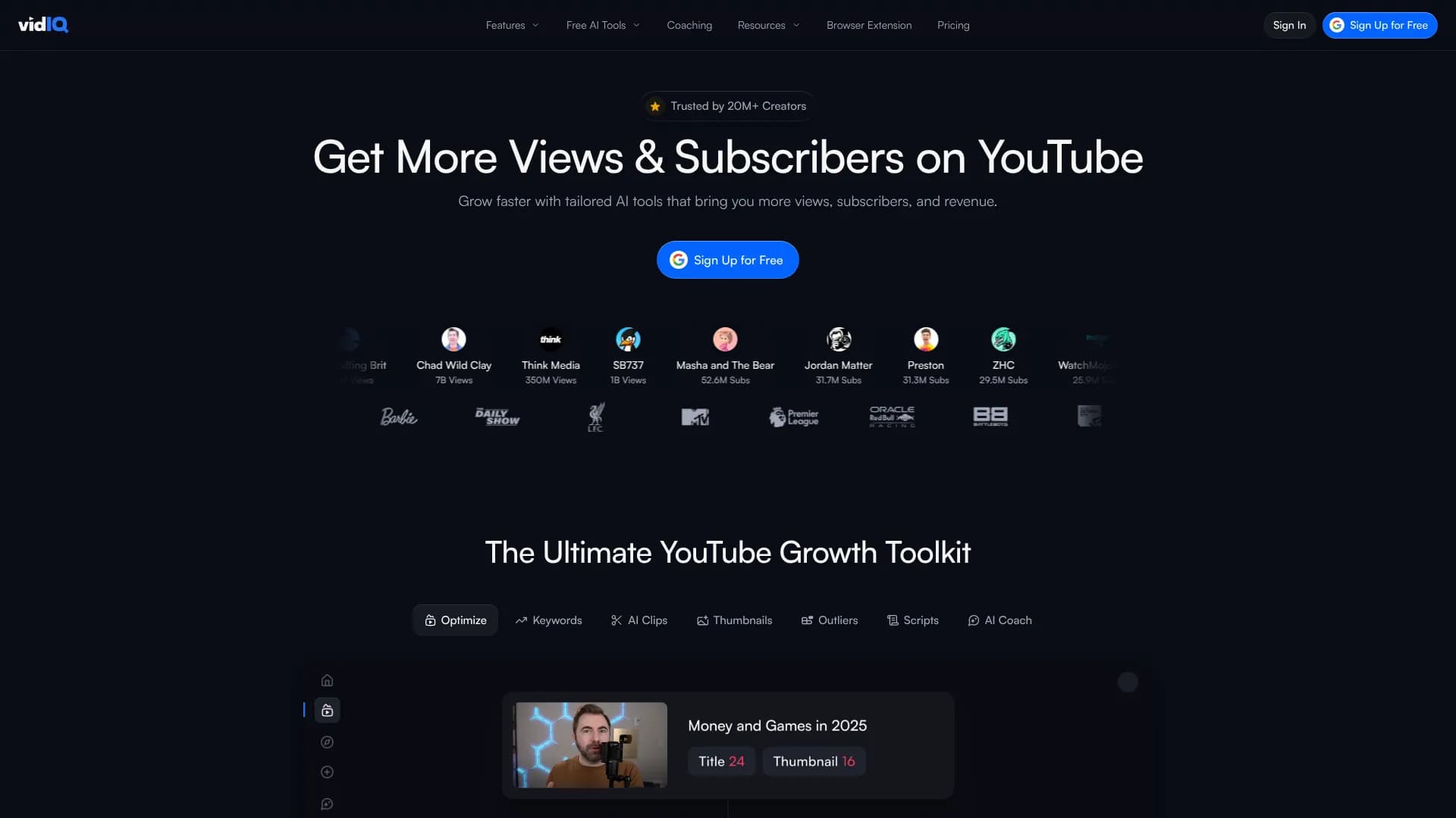 YouTube Title Generator — vidIQ