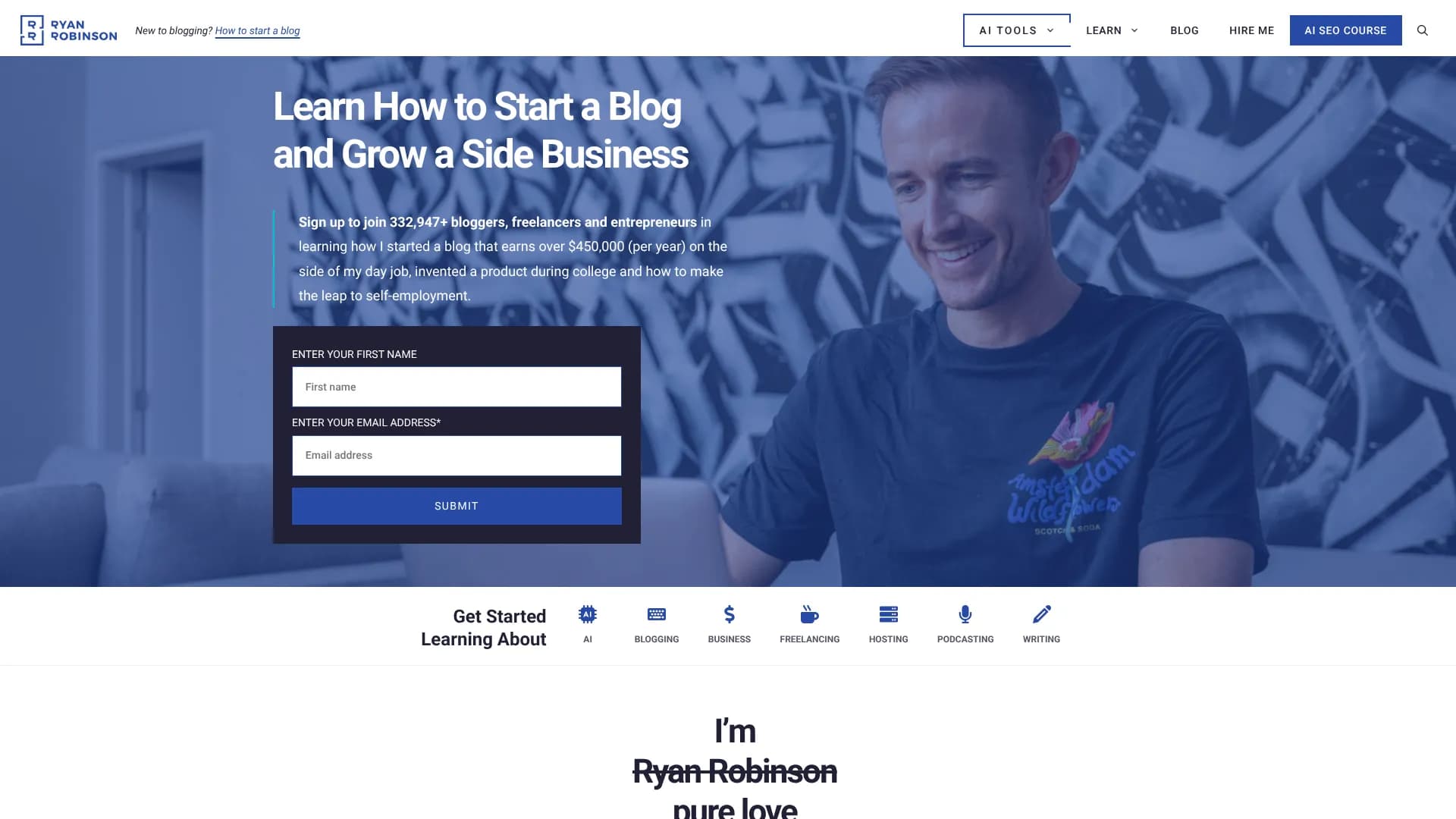 Blog Title Generator (Ryan Robinson)