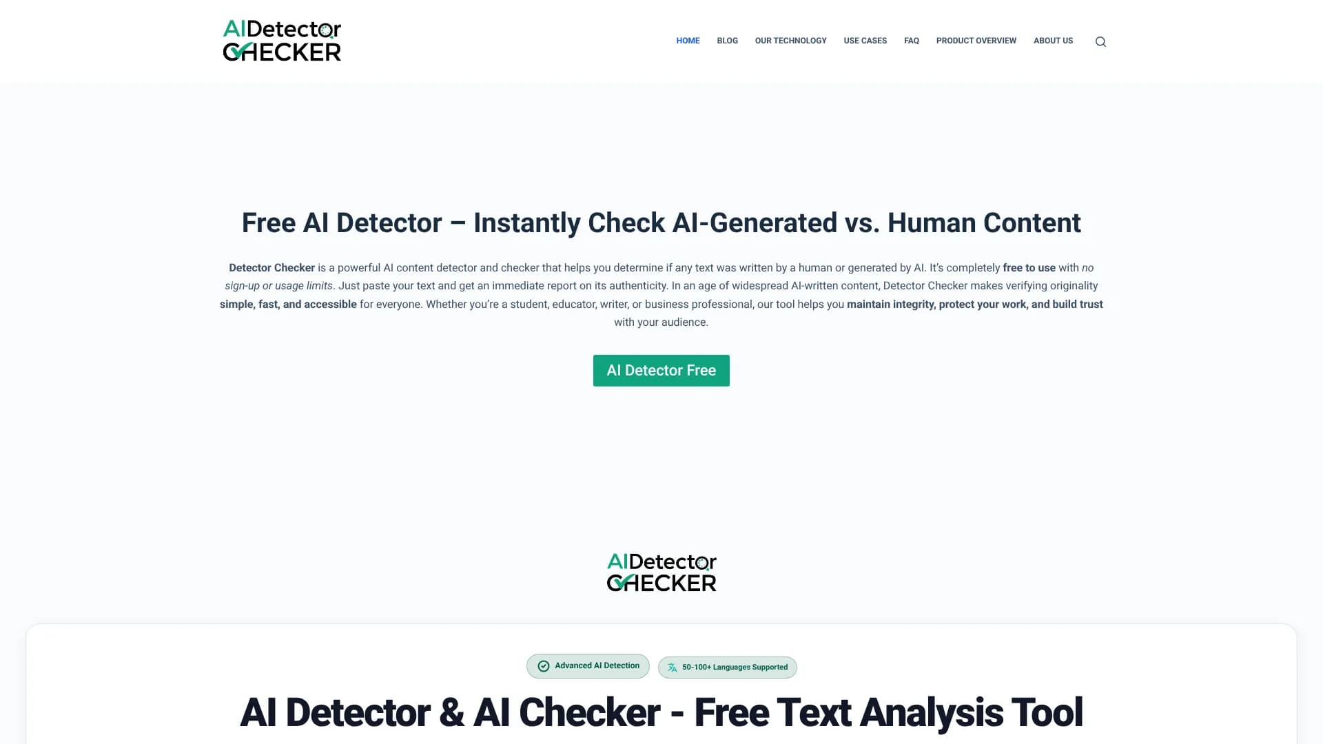 Detector Checker