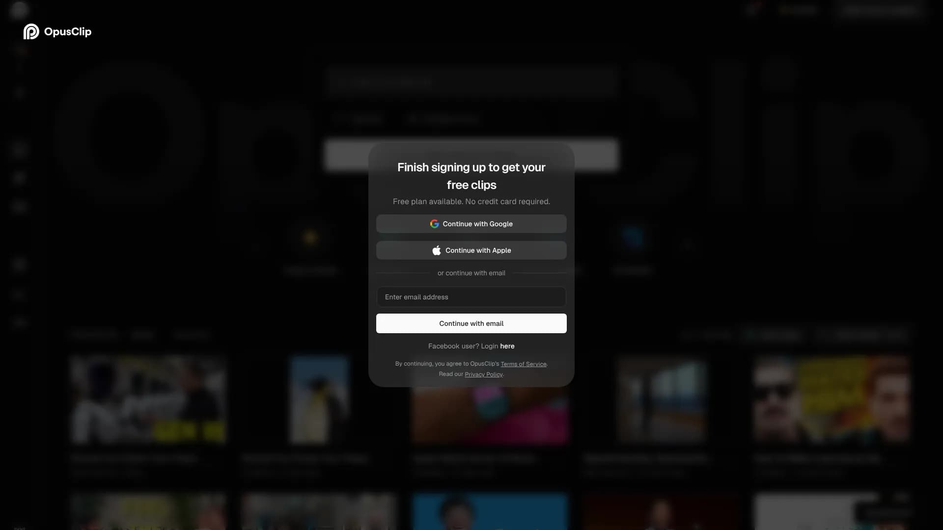 OpusClip — AI Video Summarizer (Free)