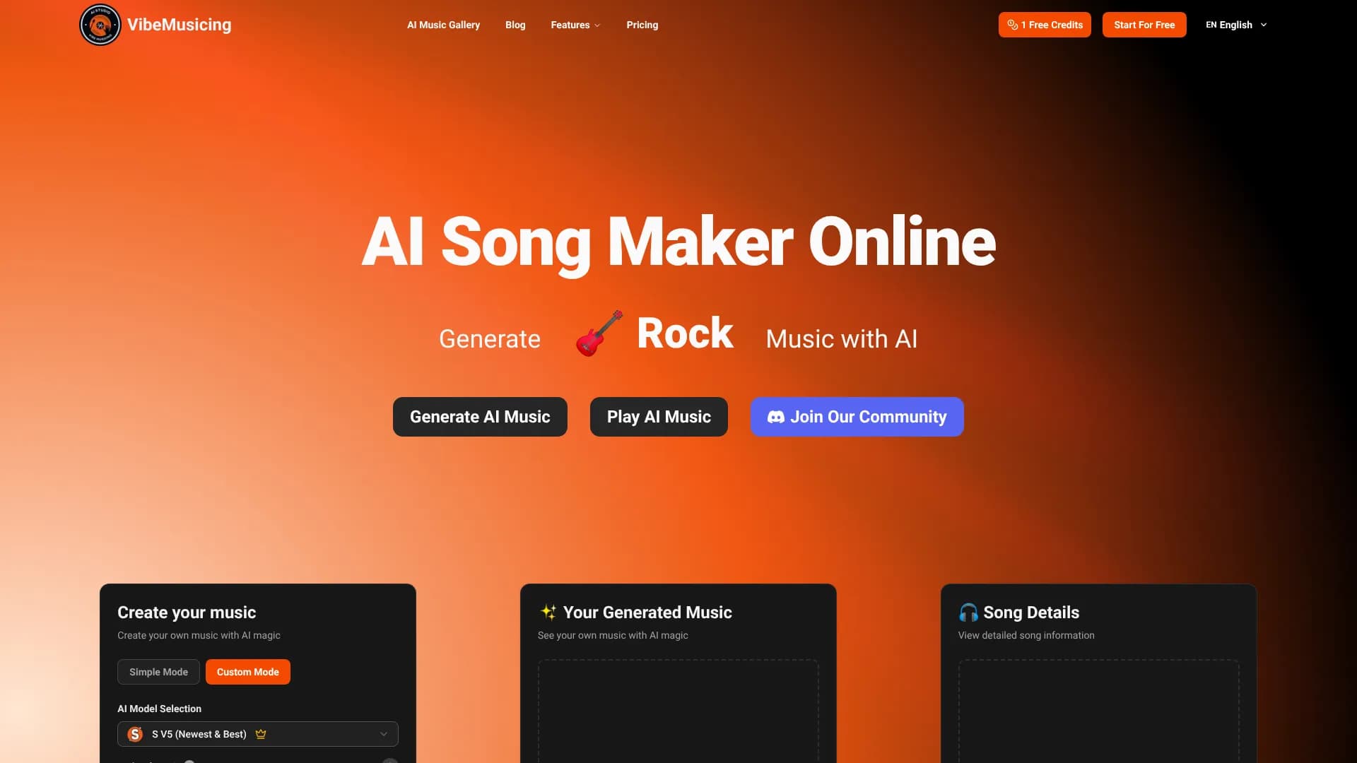 VibeMusicing — AI Song Cover Generator