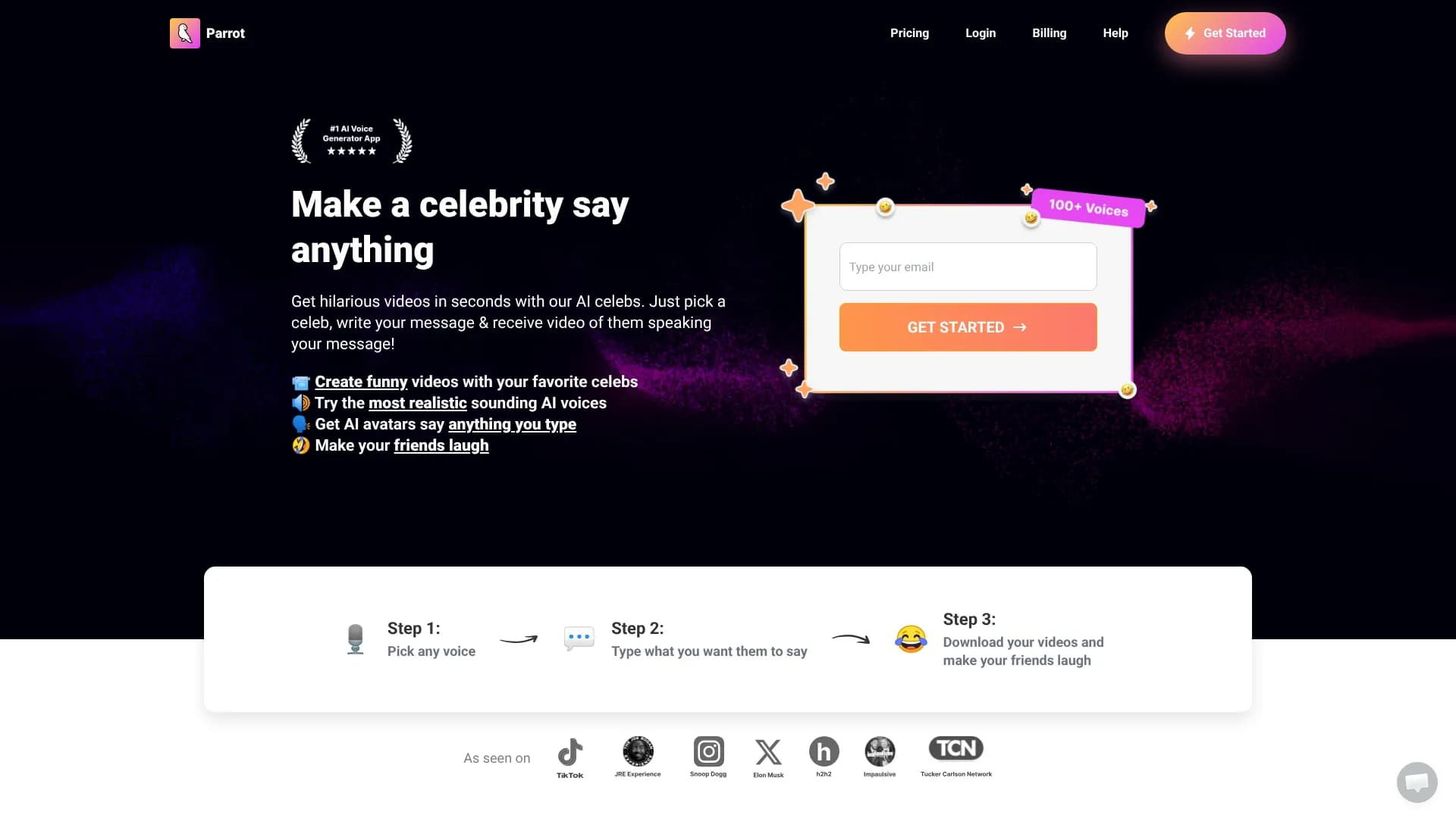 Parrot AI (AI Song Cover Generator)