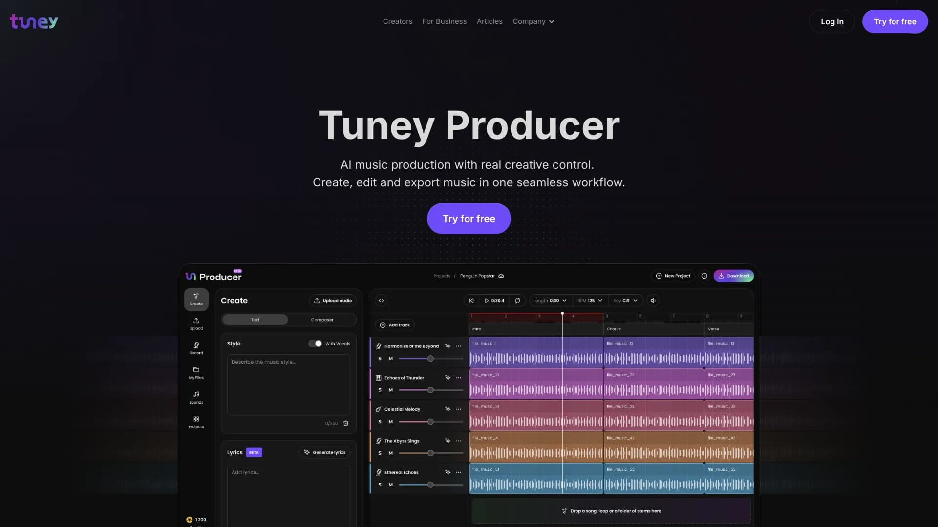 Tuney Producer
