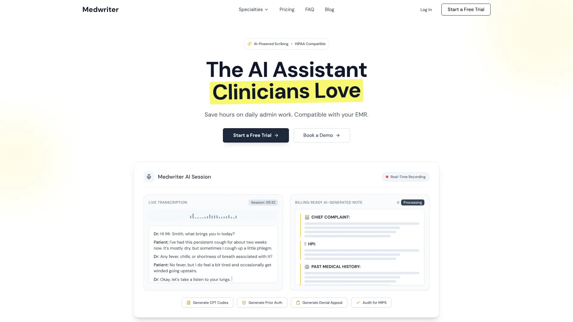 MedWriter