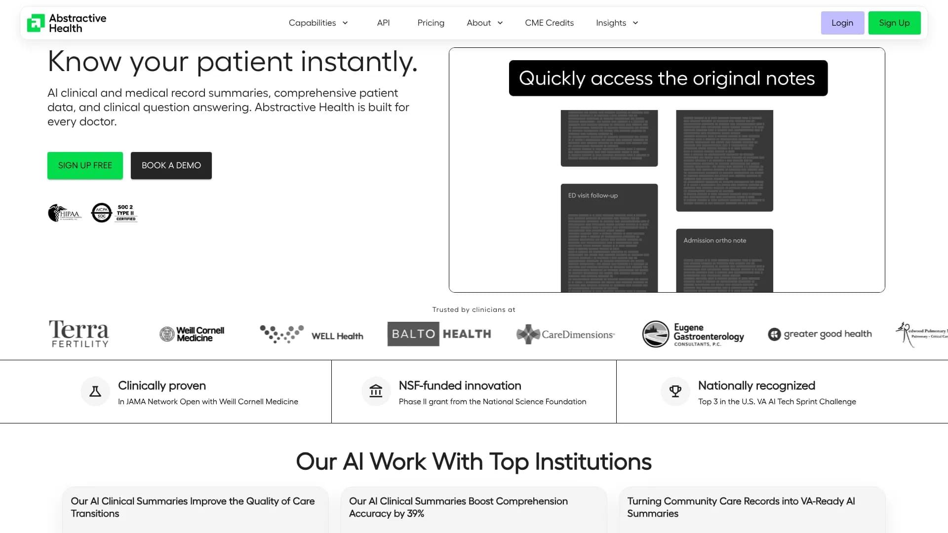 Abstractive Health