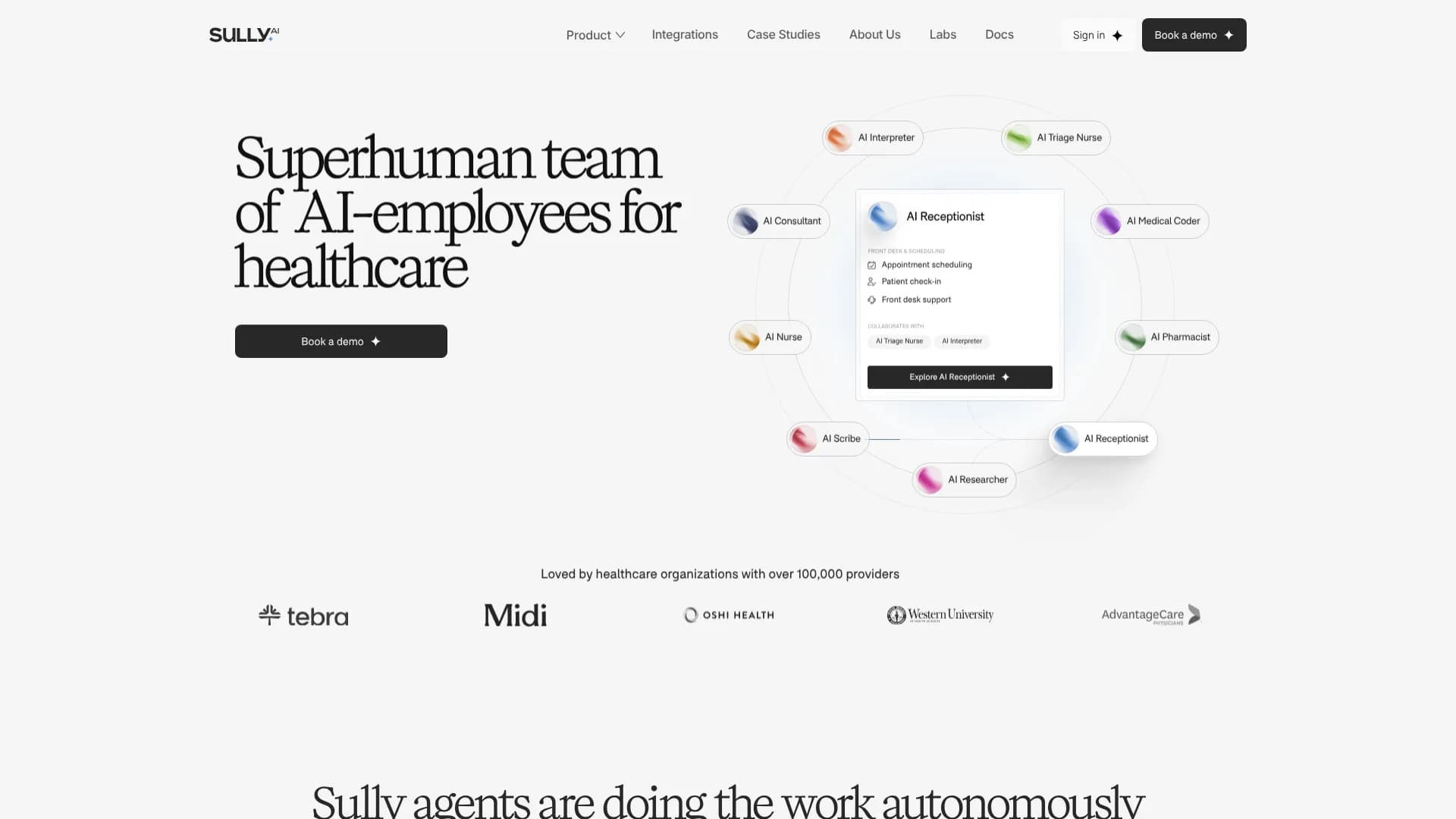 Sully.ai — AI Medical Scribe