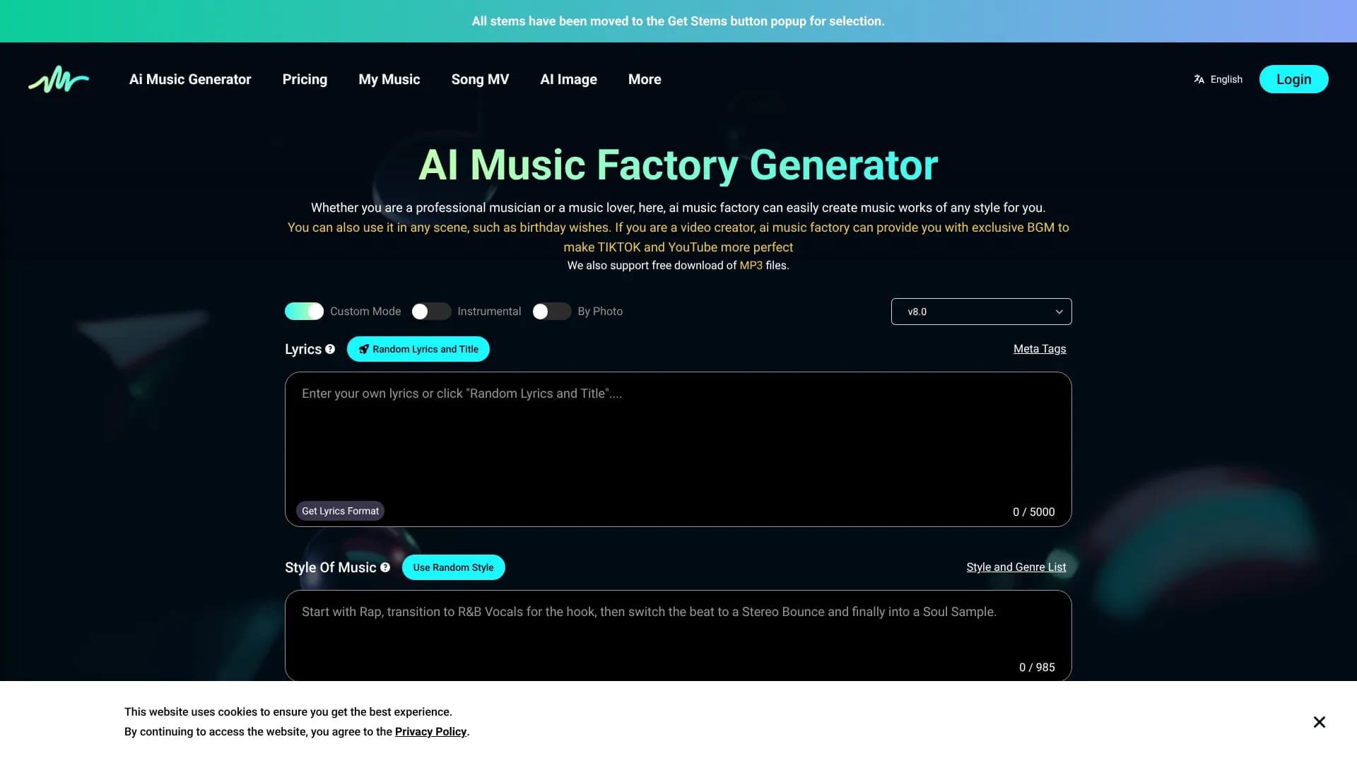 AI Music Factory