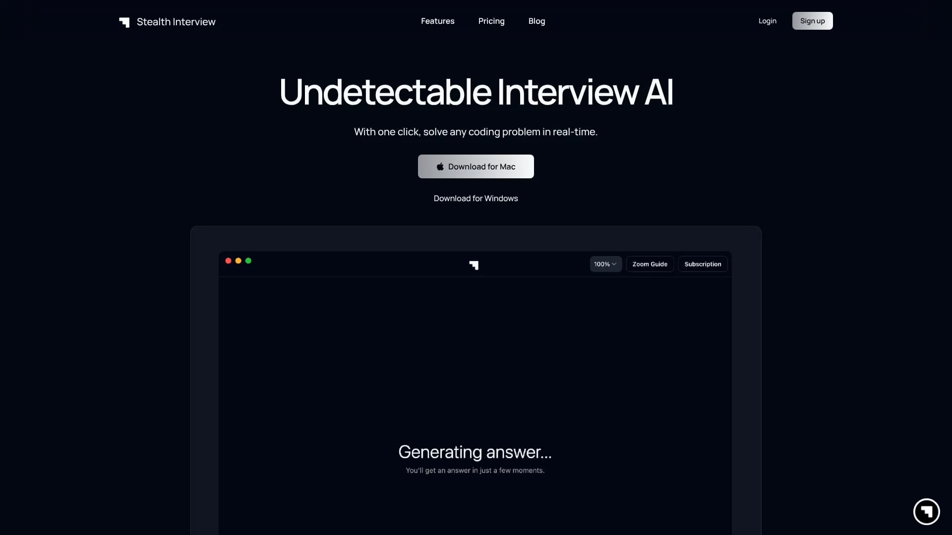 Undetectable Interview AI