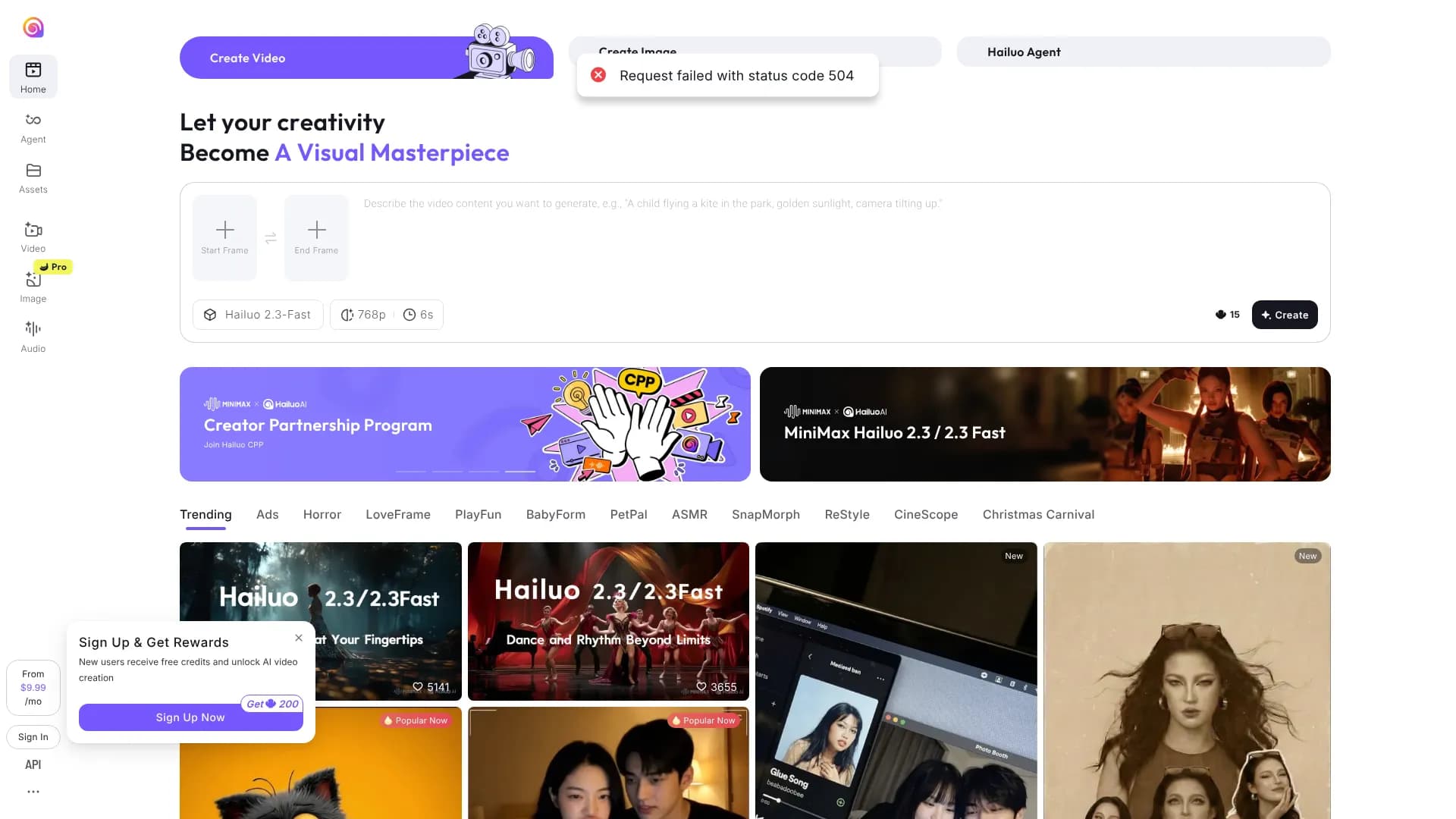 HailuoAI — AI Animation Generator