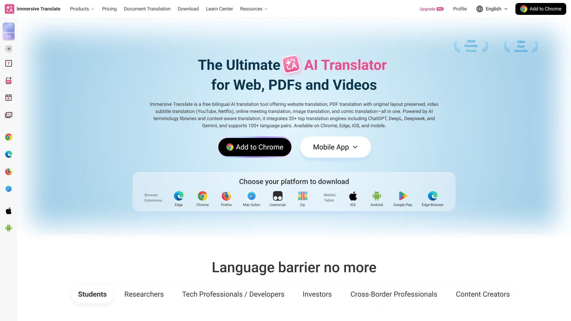 Immersive Translate