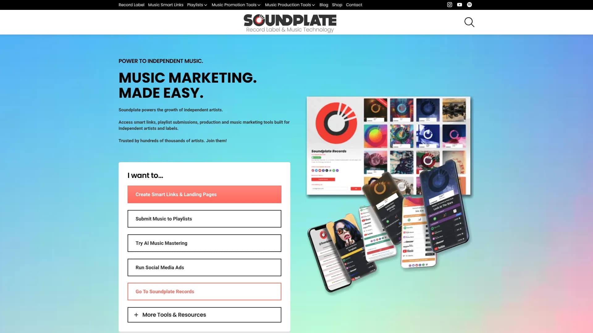 Soundplate