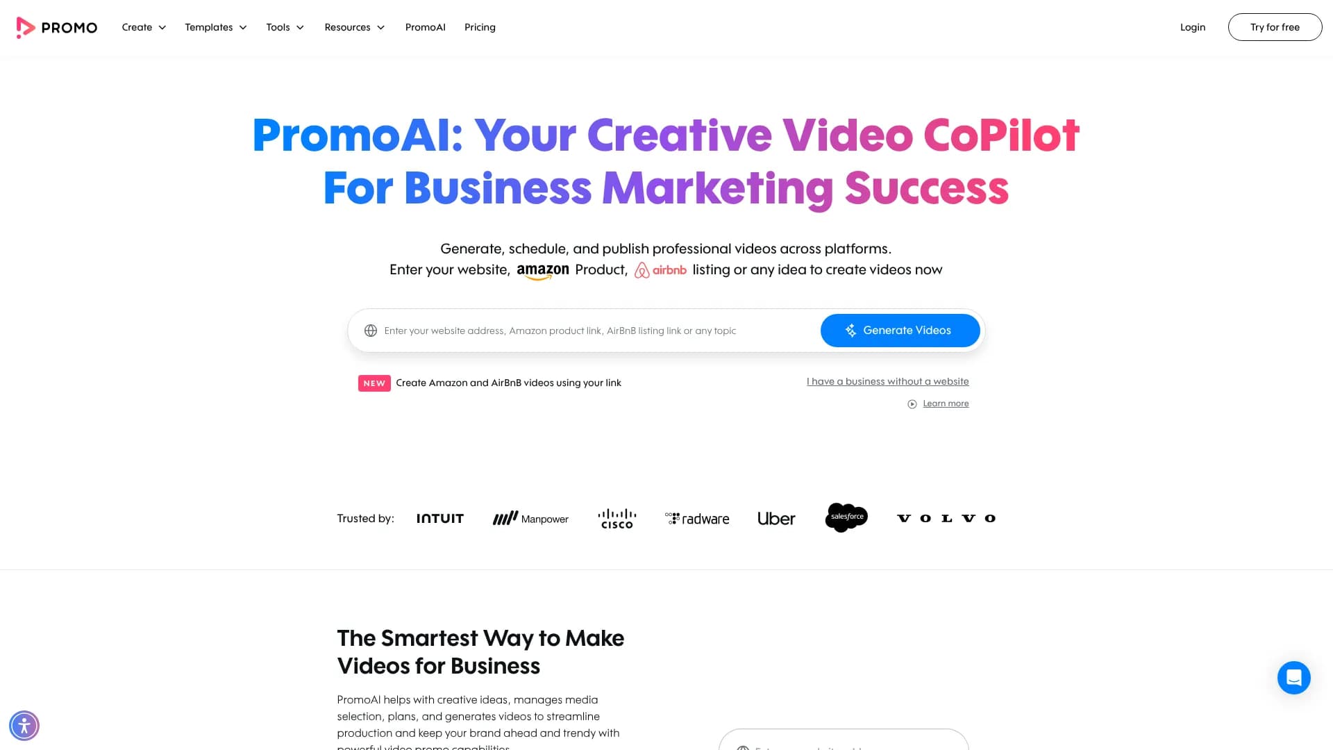 Promo.com AI Video Ad Maker