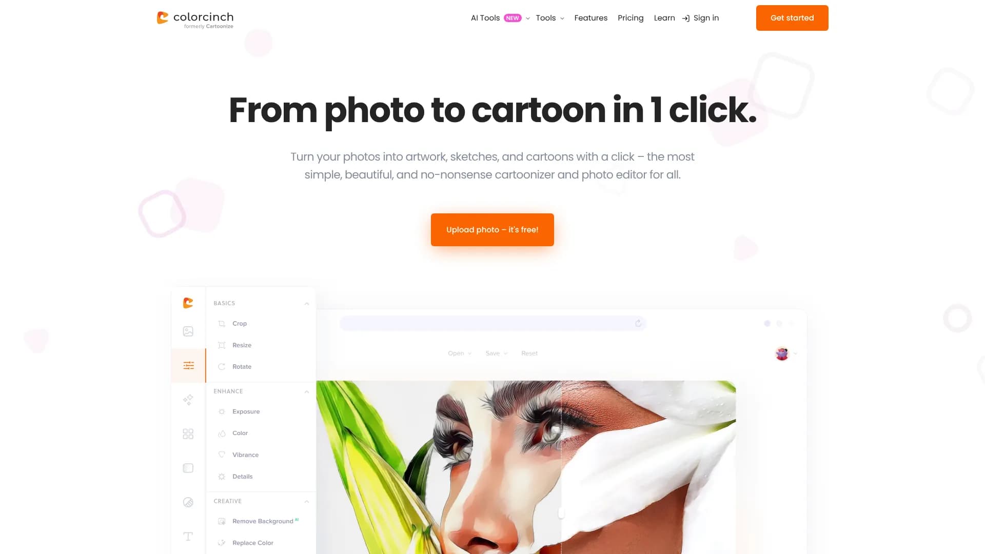 Online hair color changer (AI)