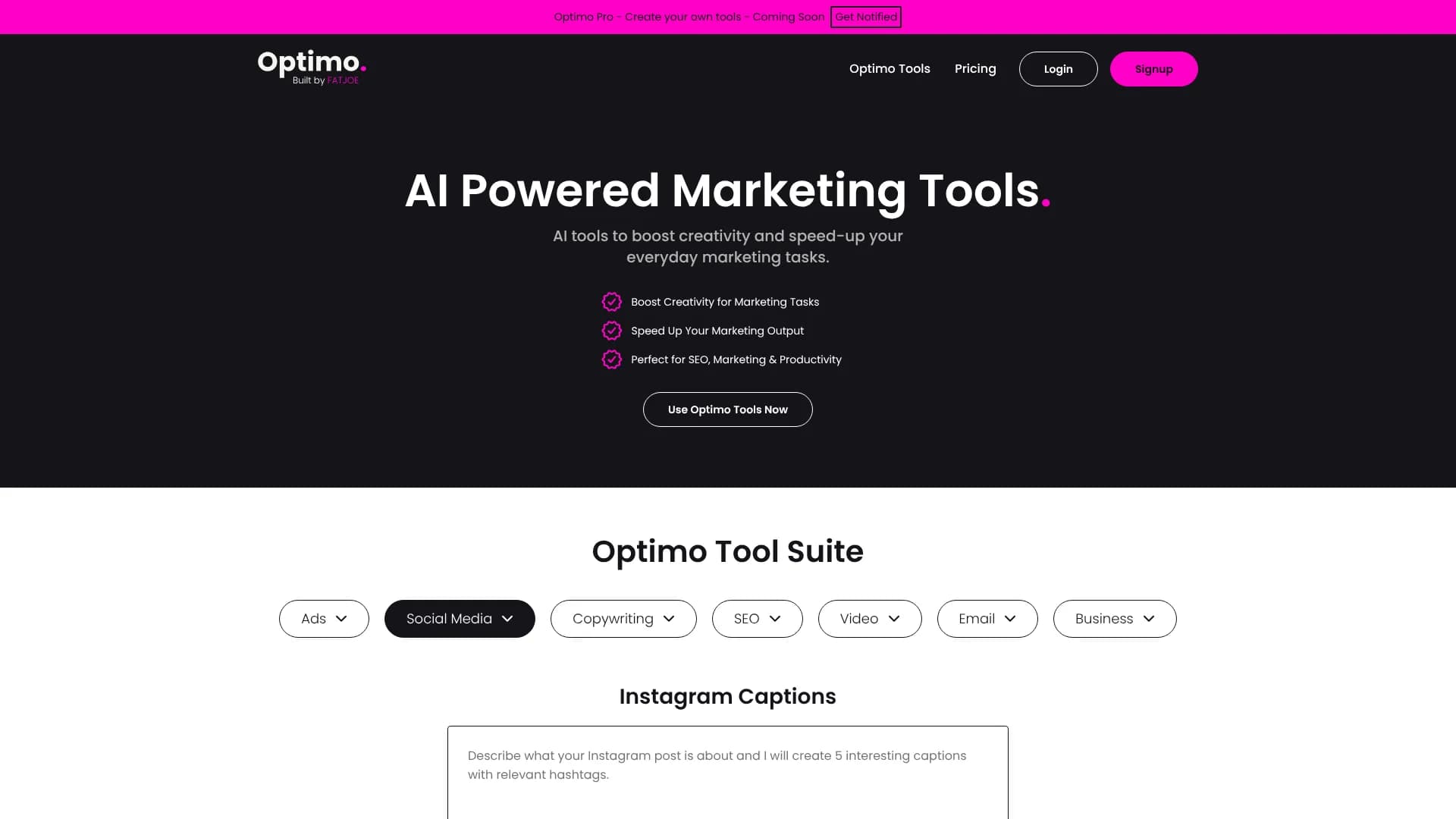 Optimo Pro