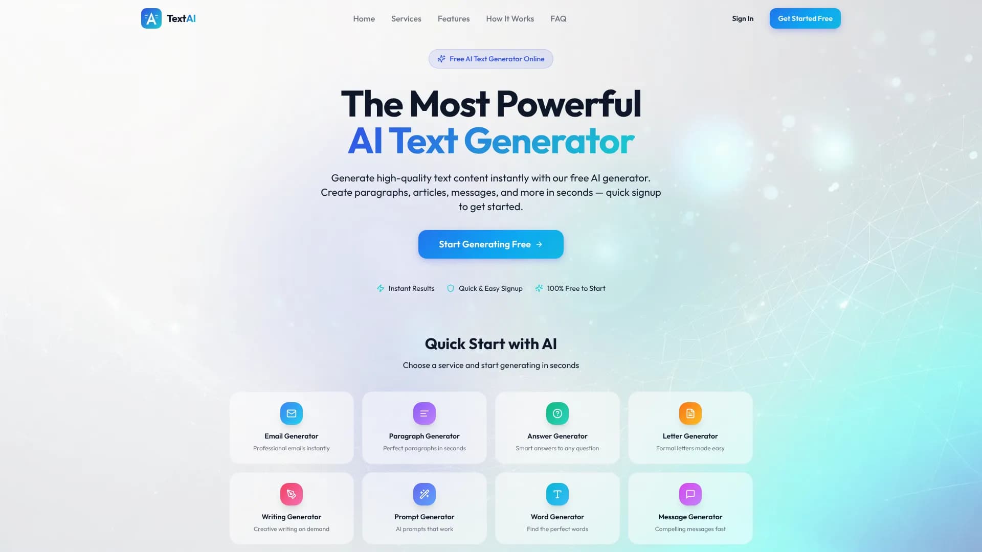 AI Sentence Generator
