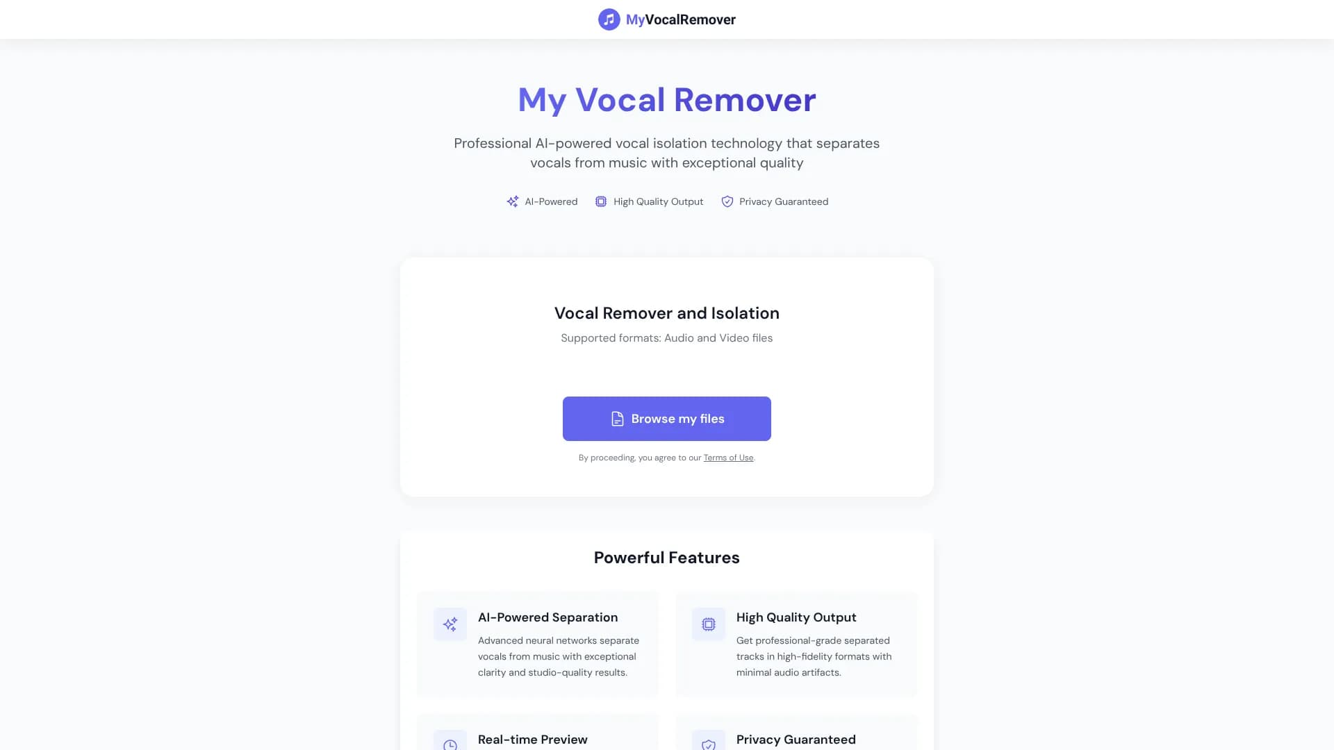 MyVocalRemover
