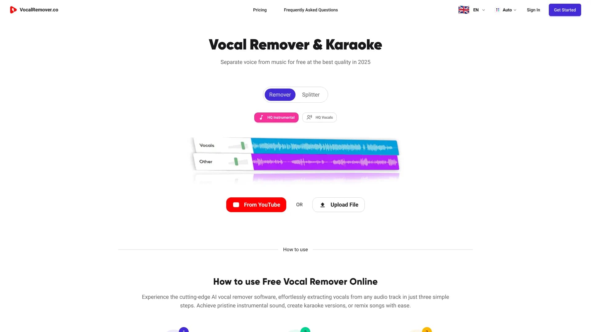 Vocal Remover Online & AI Karaoke Maker