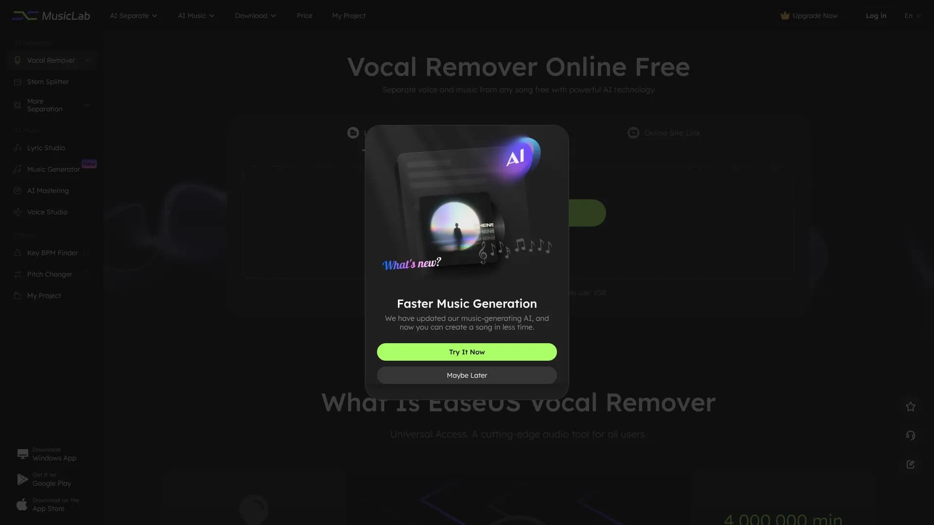 EaseUS Vocal Remover